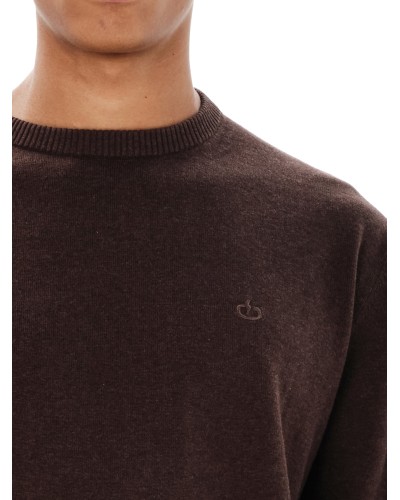 EMERSON KNIT SWEATER 262.EM70.90 BROWN ML