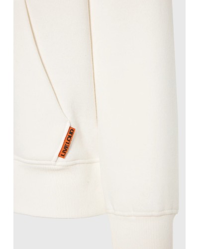 FUNKY BUDDHA HOODIE FBM014-030-06 SNOW WHITE