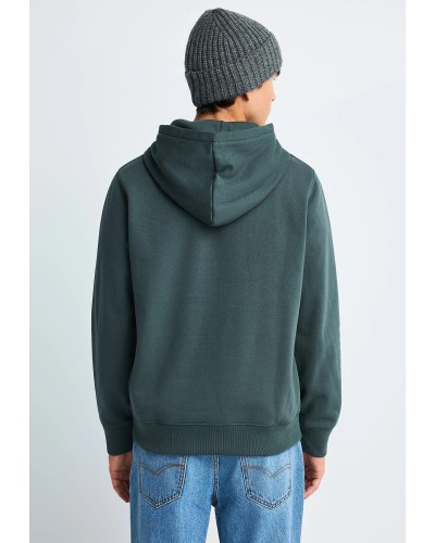 FUNKY BUDDHA HOODIE FBM014-007-06 GREEN STORM