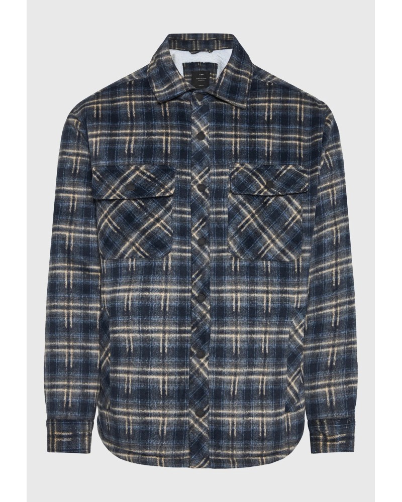 FUNKY BUDDHA JACKET FBM014-071-01 MIDNIGHT BLUE