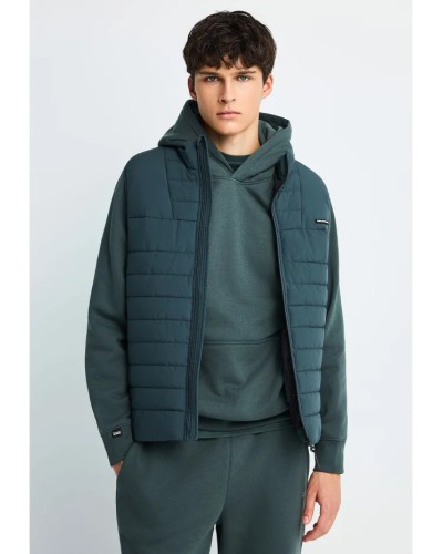 FUNKY BUDDHA JACKET FBM014-001-01 GREEN STORM