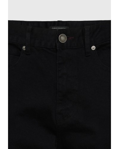 FUNKY BUDDHA JEAN TAPERED FBM014-077-02	BLACK