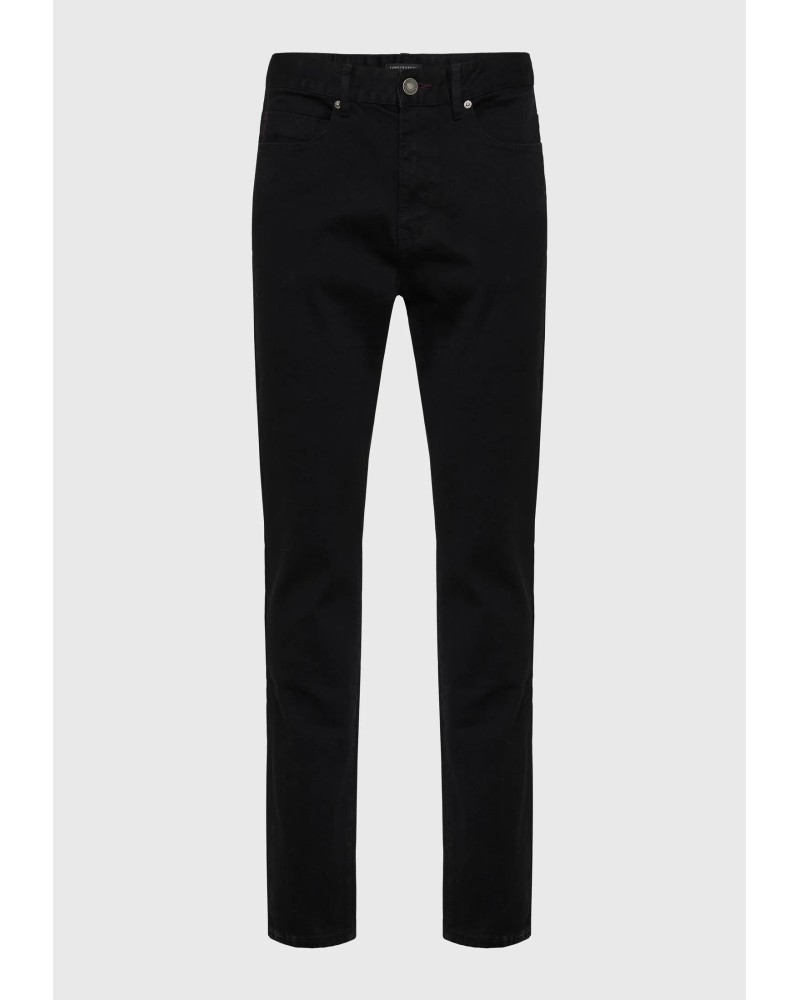 FUNKY BUDDHA JEAN TAPERED FBM014-077-02	BLACK