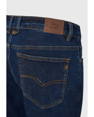 FUNKY BUDDHA JEAN TAPERED FBM014-072-02	RINSE