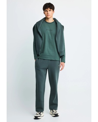 FUNKY BUDDHA LONGSLEEVE FBM014-005-07 GREEN STORM