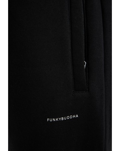 FUNKY BUDDHA SWEAT PANT FBM014-050-02 BLACK