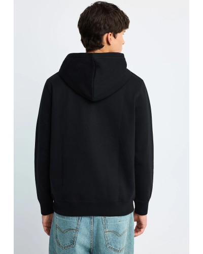 FUNKY BUDDHA HOODIE FBM014-002-06 BLACK