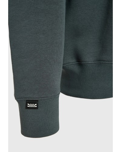 FUNKY BUDDHA SWEATSHIRTS CREW NECK FBM014-003-06	GREEN STORM