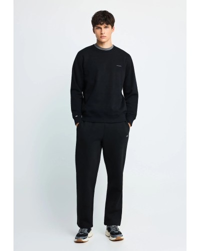 FUNKY BUDDHA SWEATSHIRTS CREW NECK FBM014-003-06	BLACK