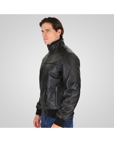 REBASE BOMBER JACKET 262.RLJK-2127 BLACK
