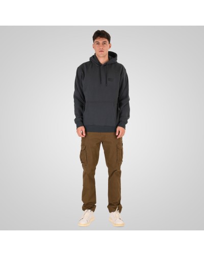 REBASE 262RTOP-1110 ANTHRACITE HOODIE FRONT – BACK PRINTED WITH HIGH DENSITY PRINT (RELAXED FIT) (BRUSHED FLEECE)