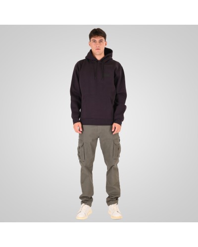 REBASE 262RTOP-1110 AUBERGINE HOODIE FRONT – BACK PRINTED WITH HIGH DENSITY PRINT (RELAXED FIT) (BRUSHED FLEECE)