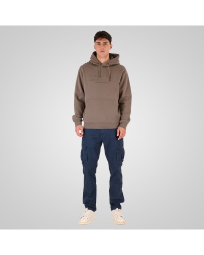 REBASE 262RTOP-1103 TAUPE WITH PRESSED-EMBOSSED PRINT (BRUSHED FLEECE)