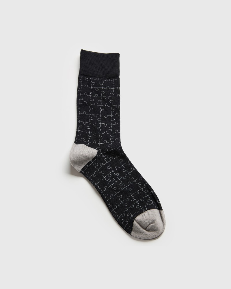 FUNKY BUDDHA SOCKS FBM014-383-10	BLACK