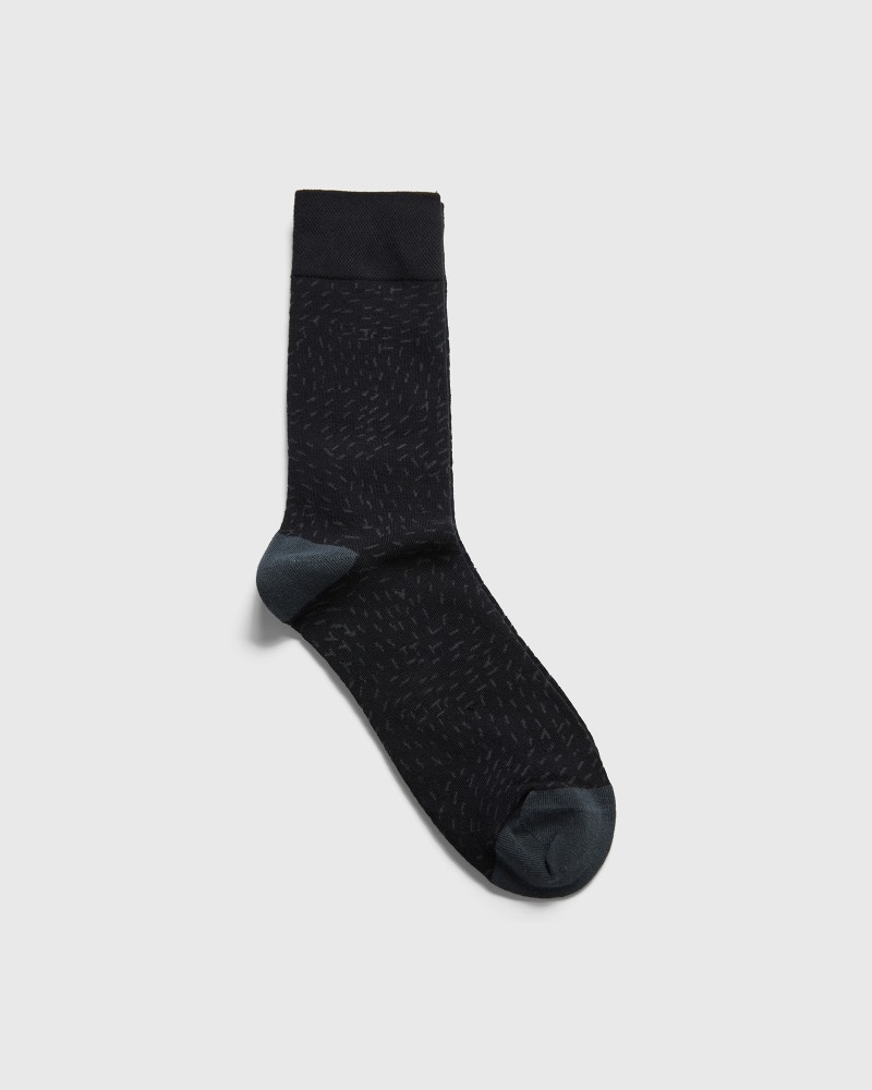 FUNKY BUDDHA SOCKS FBM014-379-10	BLACK