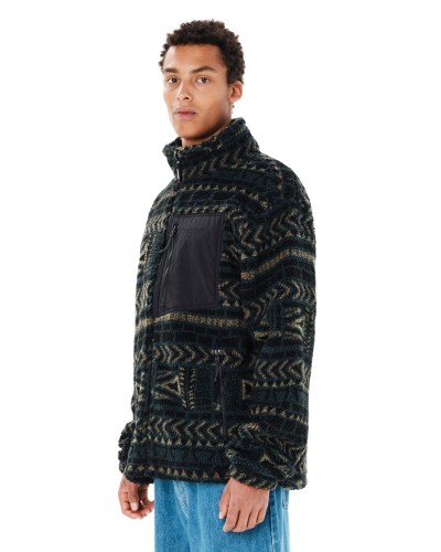 EMERSON FULL ZIP FLEECE 262.EM290.429 PR625 FOREST TEAL