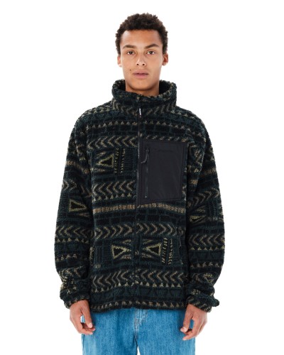 EMERSON FULL ZIP FLEECE 262.EM290.429 PR625 FOREST TEAL