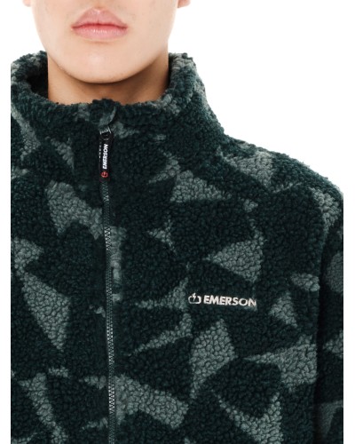 EMERSON FULL ZIP FLEECE 262.EM290.406	PR631 PINE