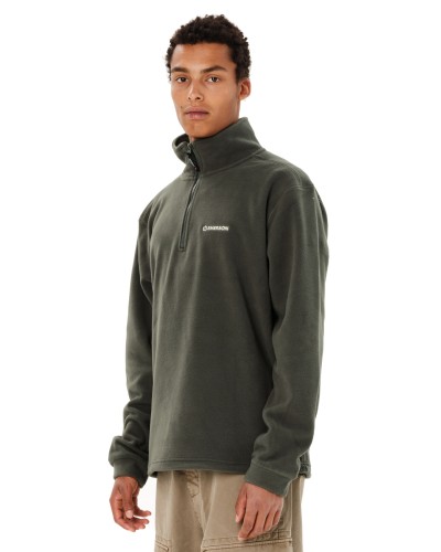 EMERSON HALF ZIP FLEECE 262.EM28.25 OLIVE GREEN