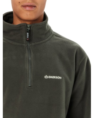 EMERSON HALF ZIP FLEECE 262.EM28.25 OLIVE GREEN