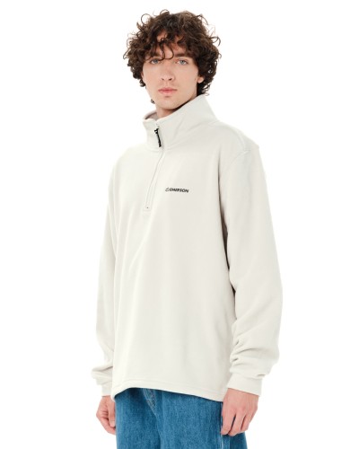 EMERSON HALF ZIP FLEECE 262.EM28.25 CLAY WHITE