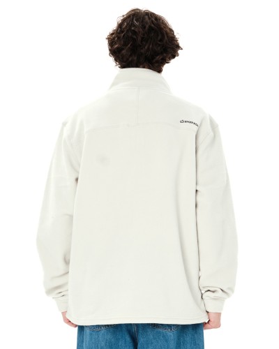 EMERSON HALF ZIP FLEECE 262.EM28.25 CLAY WHITE