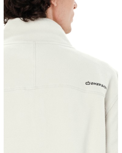 EMERSON HALF ZIP FLEECE 262.EM28.25 CLAY WHITE