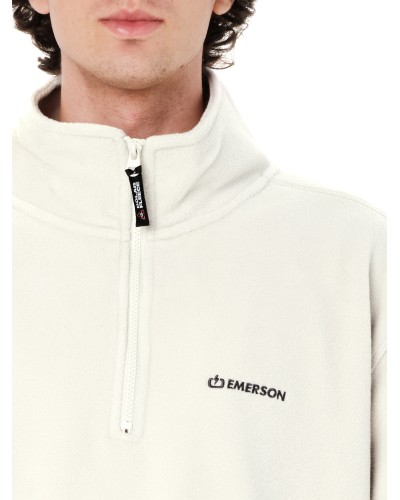 EMERSON HALF ZIP FLEECE 262.EM28.25 CLAY WHITE