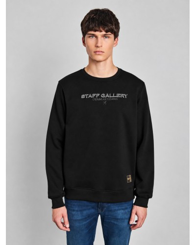 STAFF CREW NECK IAN 64-105.056 BLACK