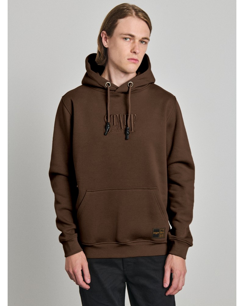STAFF HOODIE DENNIS 64-110.056 ESPRESSO