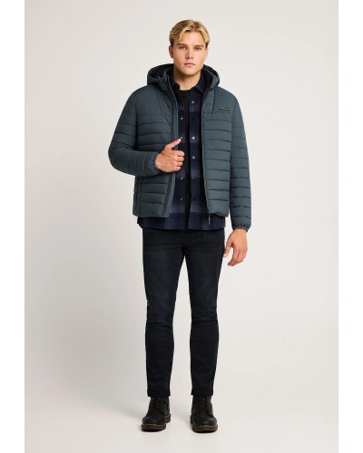 FUNKY BUDDHA JACKET FBM014-002-01 GREEN STORM