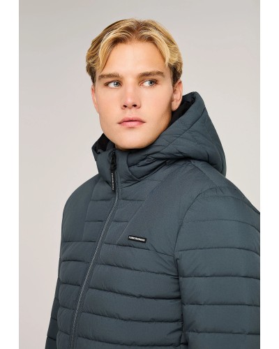 FUNKY BUDDHA JACKET FBM014-002-01 GREEN STORM