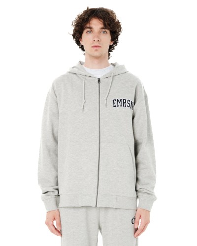 EMERSON ZIP HOODIE 262.EM21.88 GREY ML