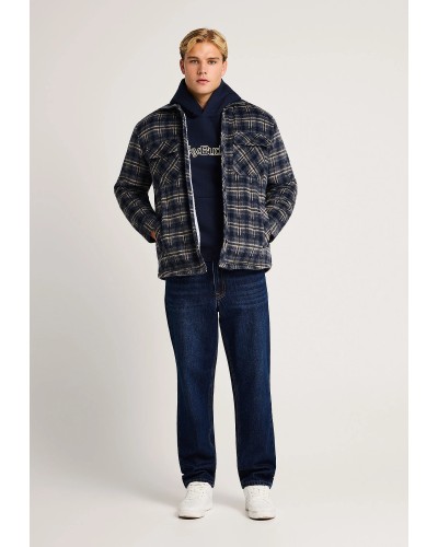 FUNKY BUDDHA JACKET FBM014-071-01 MIDNIGHT BLUE