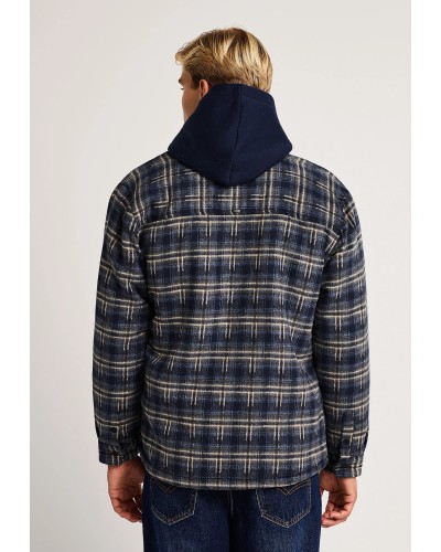 FUNKY BUDDHA JACKET FBM014-071-01 MIDNIGHT BLUE