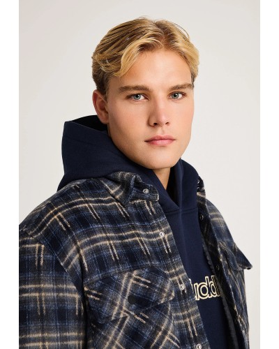 FUNKY BUDDHA JACKET FBM014-071-01 MIDNIGHT BLUE
