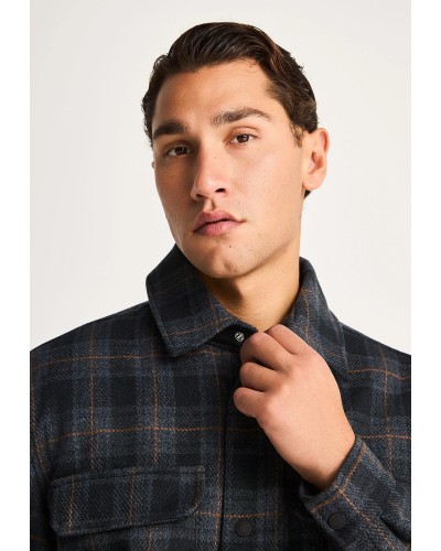 FUNKY BUDDHA JACKET FBM014-072-01 ANTHRACITE