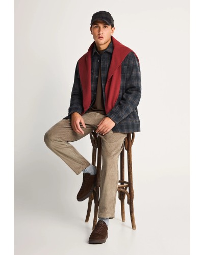 FUNKY BUDDHA JACKET FBM014-072-01 ANTHRACITE