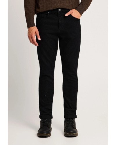 FUNKY BUDDHA JEAN TAPERED FBM014-077-02	BLACK