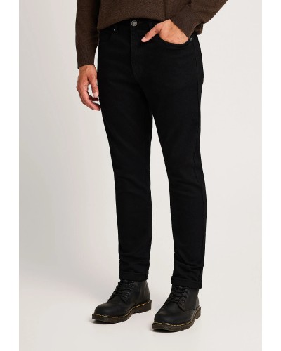 FUNKY BUDDHA JEAN TAPERED FBM014-077-02	BLACK
