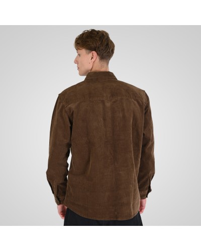 REBASE SHIRT WITH CHEST POCKETS (HEAVY CORDUROY) (RELAXED FIT) 262.RGS-5208 CAMEL
