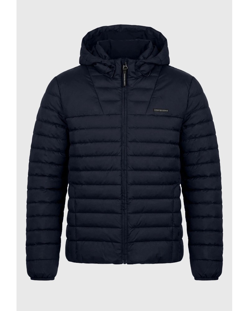 FUNKY BUDDHA JACKET FBM014-002-01 NAVY