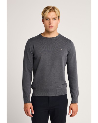 FUNKY BUDDHA KNIT FBM014-001-09 DK GREY