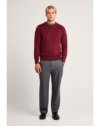 FUNKY BUDDHA KNIT FBM014-001-09 BURGUNDY