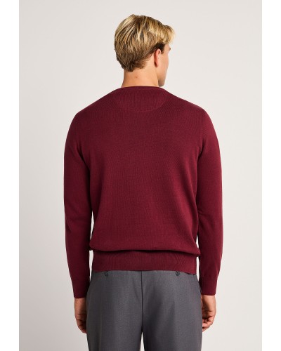 FUNKY BUDDHA KNIT FBM014-001-09 BURGUNDY