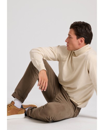 FUNKY BUDDHA	CHINO FBM010-001-02 LT COFFEE