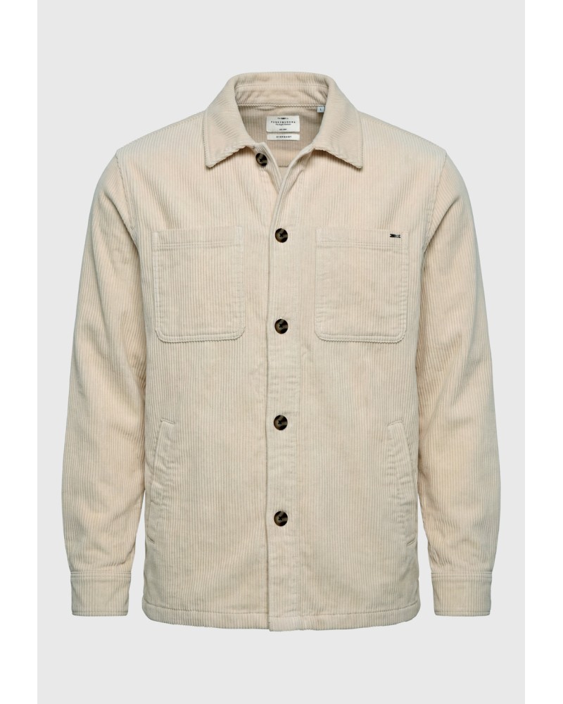 FUNKY BUDDHA OVERSHIRT FBM014-035-05 FOG
