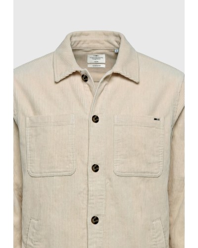 FUNKY BUDDHA OVERSHIRT FBM014-035-05 FOG