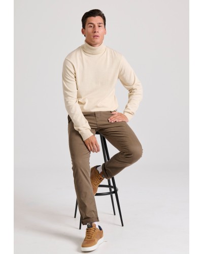 FUNKY BUDDHA	CHINO FBM010-001-02 LT COFFEE
