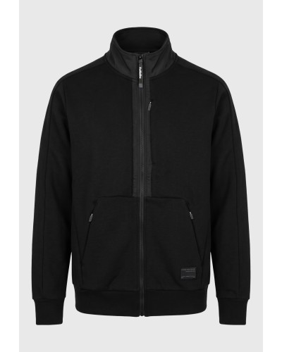 FUNKY BUDDHA ZIP HOODIE FBM014-082-06 BLACK